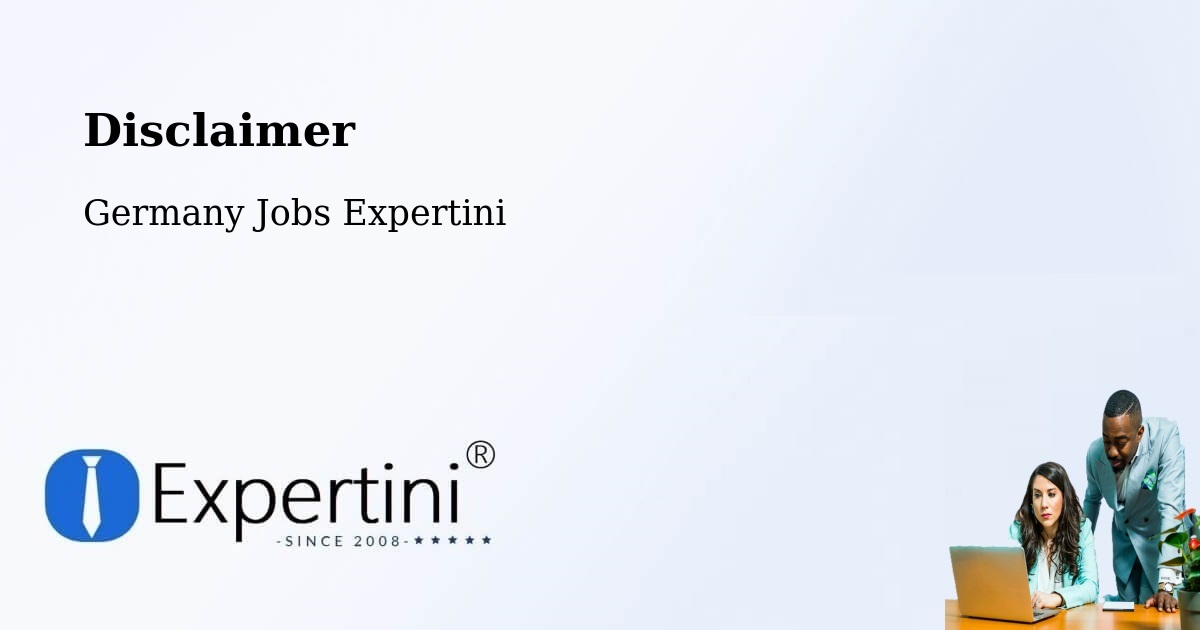 Disclaimer – Hörstel - Germany Jobs Expertini